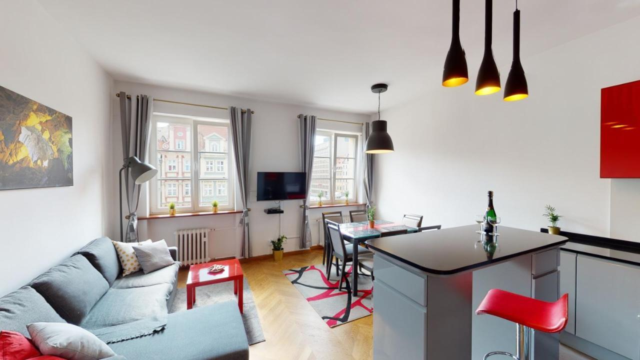 Rynek Market Square Wroclove Tectum Apartments Z Widokiem Na Rynek Вроцлав Экстерьер фото